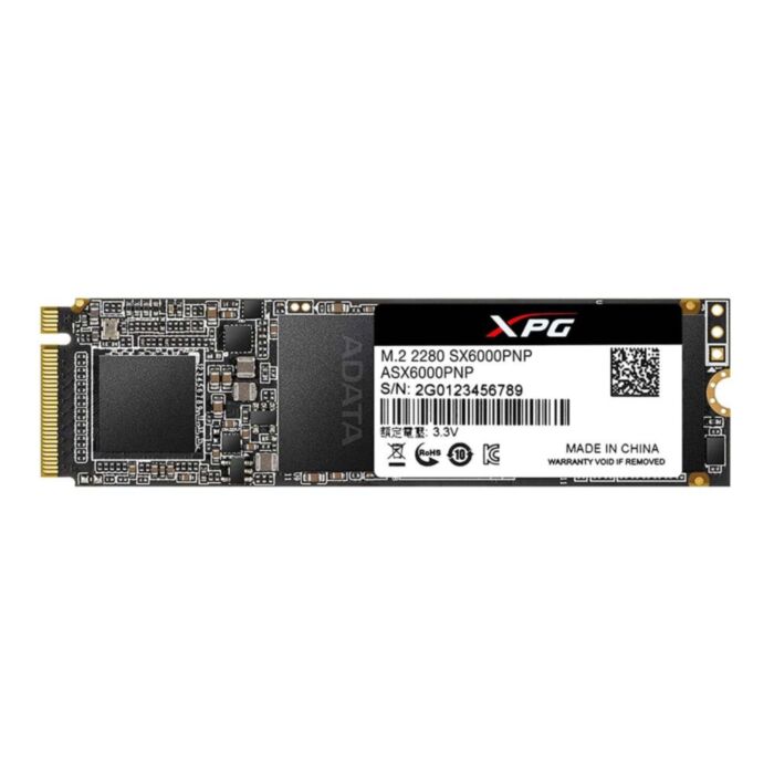 اس اس دی ای دیتا 256 گیگابایت مدل XPG SX6000 PRO M.2 NVME