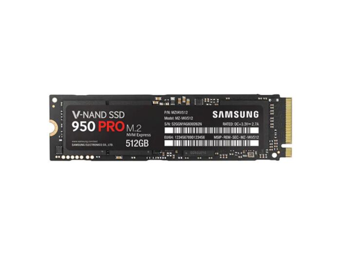 اس اس دی سامسونگ 512 گیگابایت مدل PRO 950 M.2 NVME
