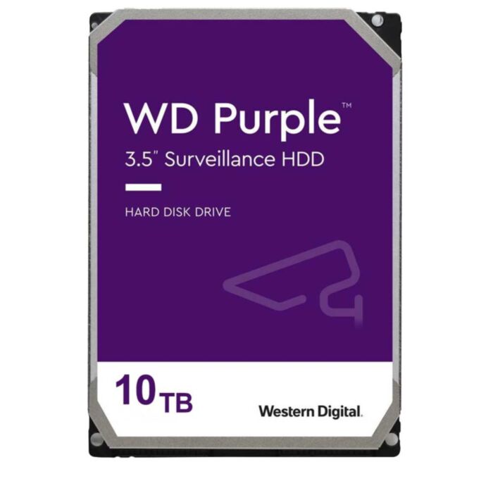 Internal Hard Drive Western Digital PURPLE 10TB