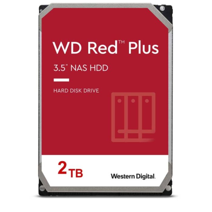 هارد وسترن دیجیتال 2 ترابایت RED PLUS